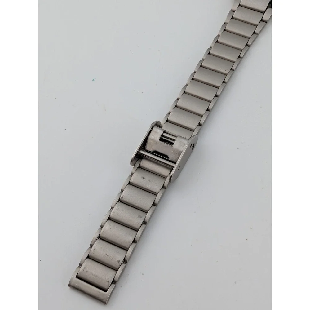 Helbros Watch Women 25mm Case Silver Adjustable Band-‎ New Battery